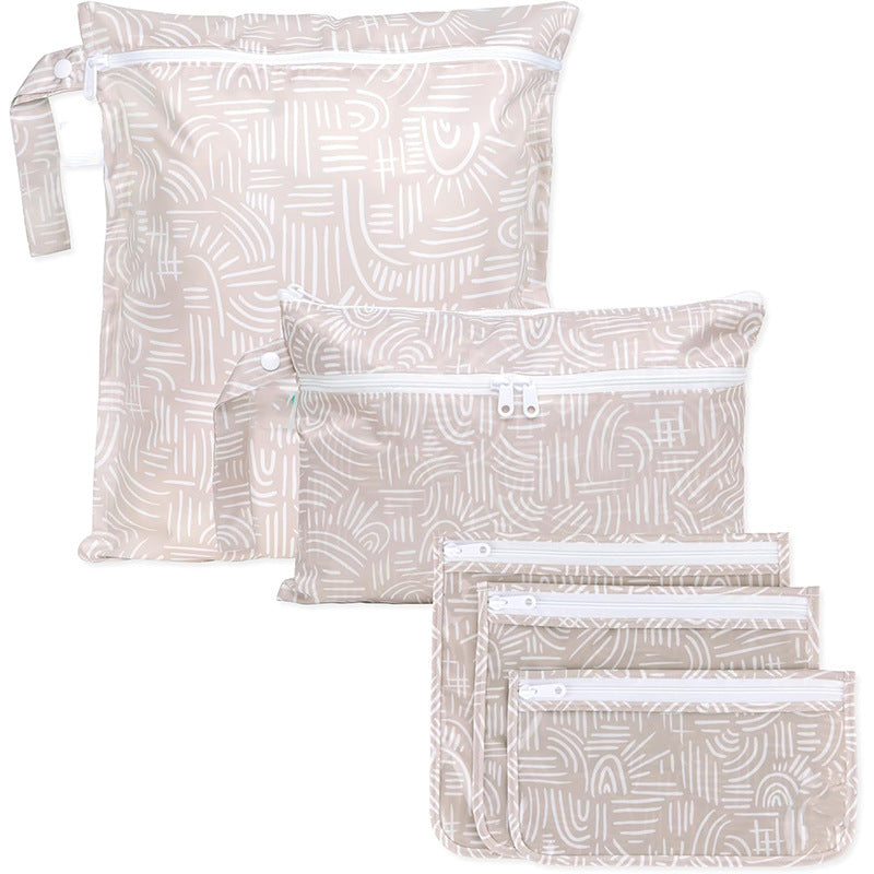 Javrenlo Five-Piece Wet & Dry Travel Storage Bag Set - product image 1