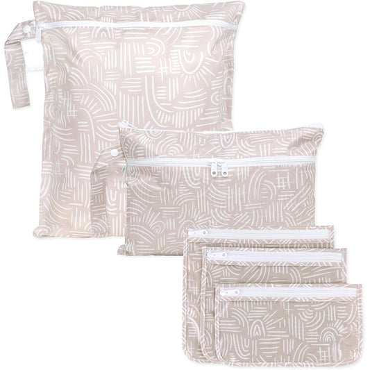 Javrenlo Five-Piece Wet & Dry Travel Storage Bag Set - product image 1
